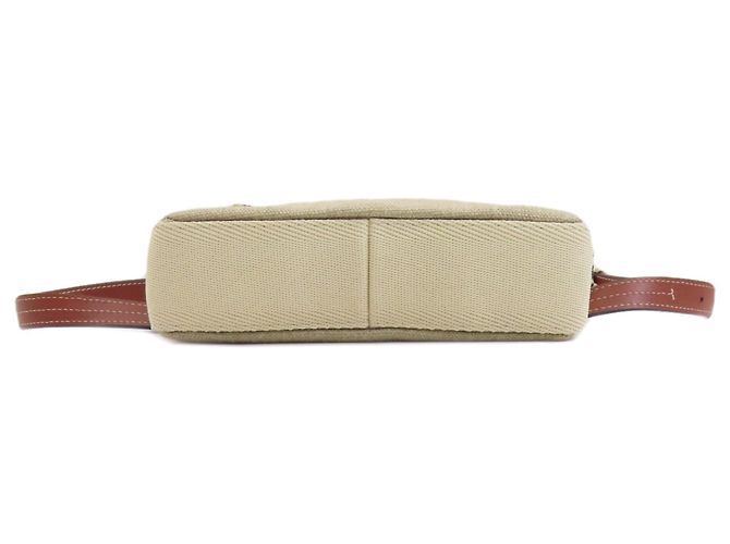 Chloé Woody Gürteltasche braunes Canvas - Ansicht 4