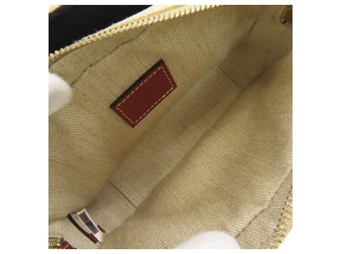 Chloé Woody Gürteltasche braunes Canvas - Ansicht 5