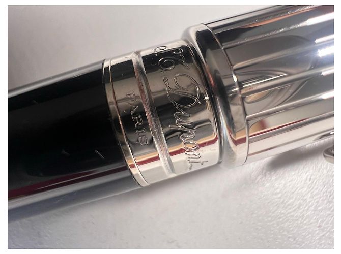 St Dupont Set de stylos S.T. Dupont Laque de Chine Noire et Argent - vue 5