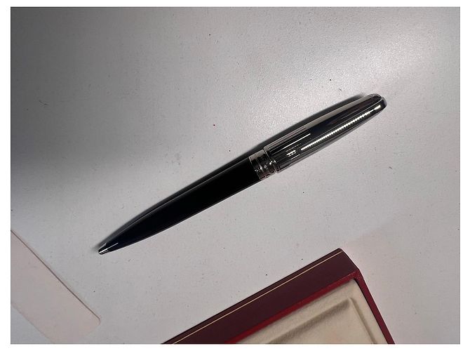 St Dupont Set de stylos S.T. Dupont Laque de Chine Noire et Argent - vue 9