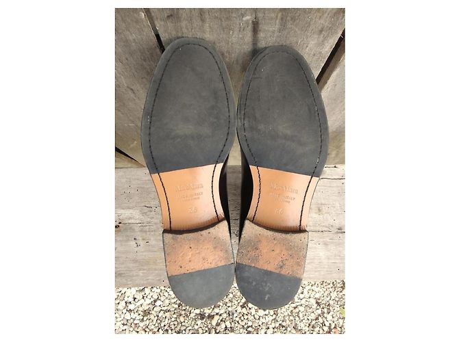 Botines Max Mara de charol marrón oscuro - vista 5