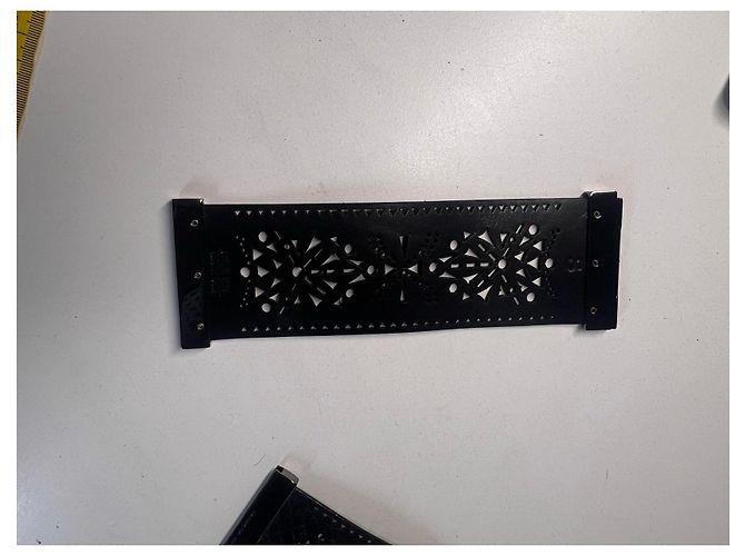Bracciale a manica in pelle nera di Barbara Bui Nero - vista 4