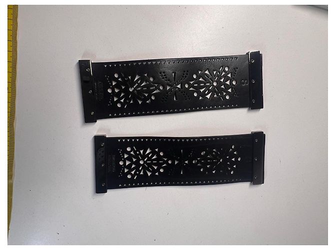 Bracciale a manica in pelle nera di Barbara Bui Nero - vista 6
