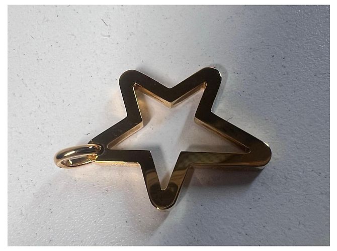 Pendente a Stella O.J. Perrin in Oro 750 D'oro - vista 12