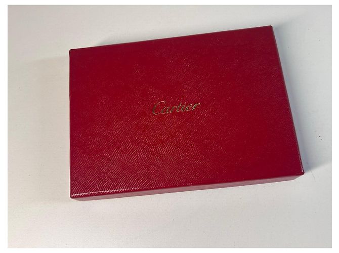 Cartier Correspondence Card Box Black White Red Golden - view 3