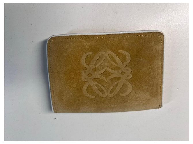 Loewe Mini Wildleder Tasche Beige - Ansicht 2