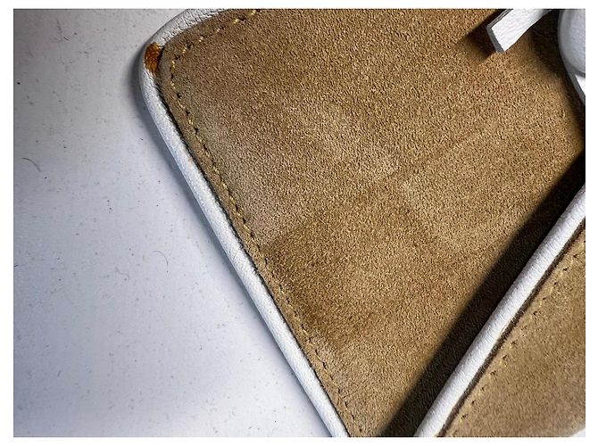 Loewe Mini Wildleder Tasche Beige - Ansicht 3