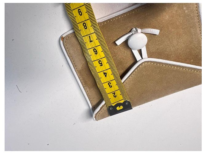 Loewe Mini Wildleder Tasche Beige - Ansicht 5