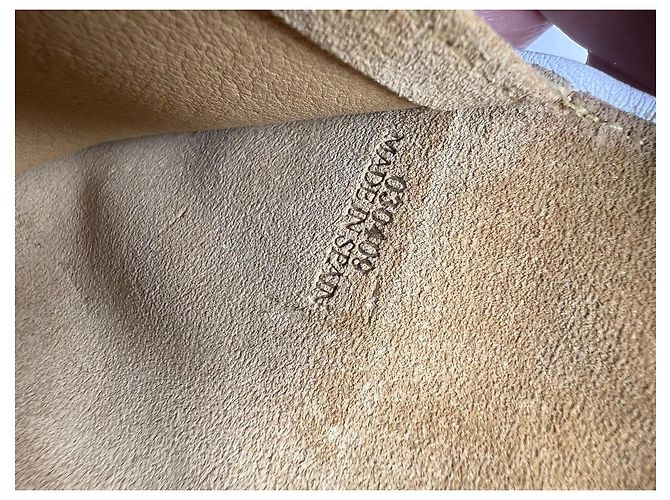 Loewe Mini Wildleder Tasche Beige - Ansicht 7
