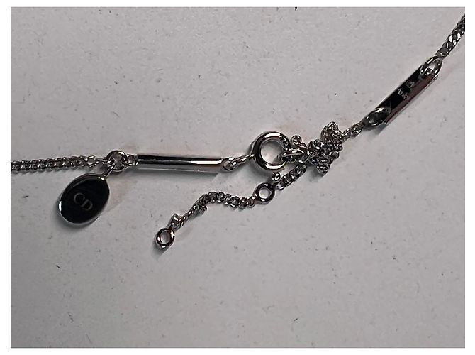 Collana Dior '30 Montaigne' in argento Blu Silver hardware - vista 8