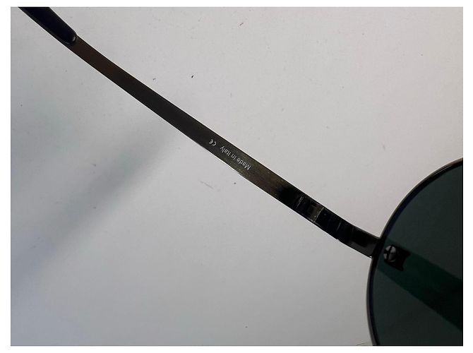 Céline Gafas de sol redondas de metal Bronce - vista 13