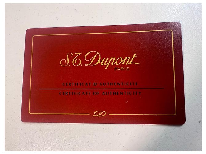 St Dupont Agenda S.T. Dupont en cuir rouge - vue 11