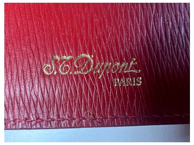 St Dupont Agenda S.T. Dupont en cuir rouge - vue 12