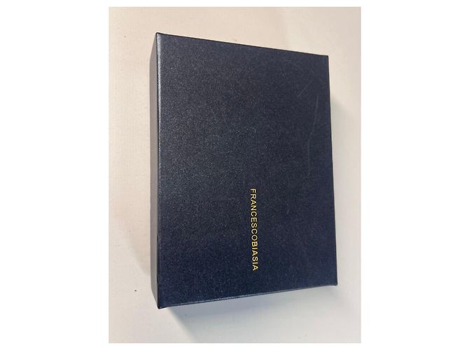 Autre Marque FRANCESCO BIASIA. Cartera acolchada dorada Dorado - vista 15