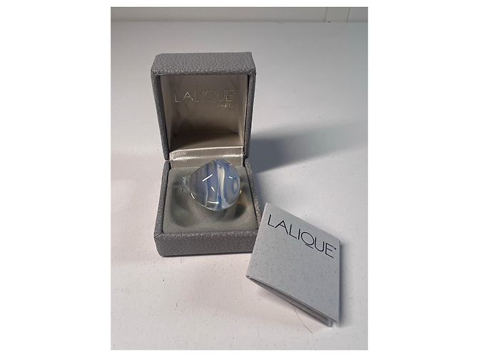 Anillo de cristal Lalique Création Lalique 1931 Blanco - vista 2