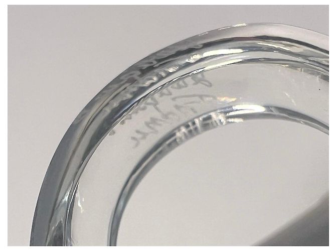 Anillo de cristal Lalique Création Lalique 1931 Blanco - vista 7