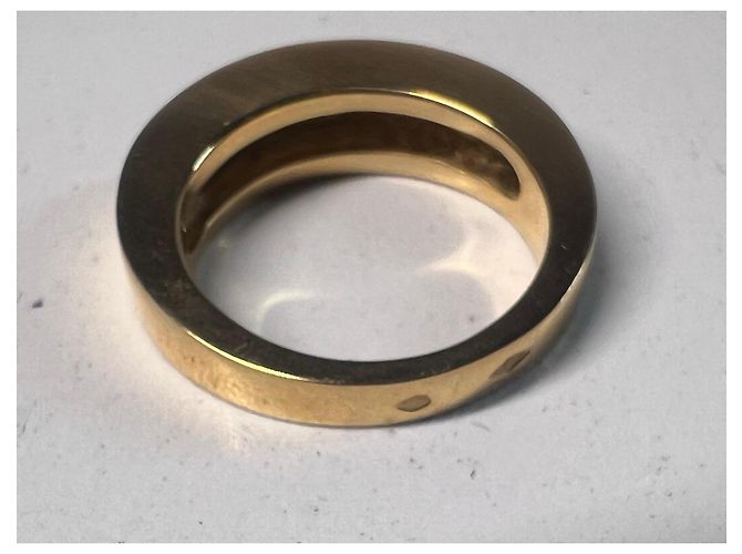 Anel O.J. Perrin em Ouro Amarelo 750 - vista 6