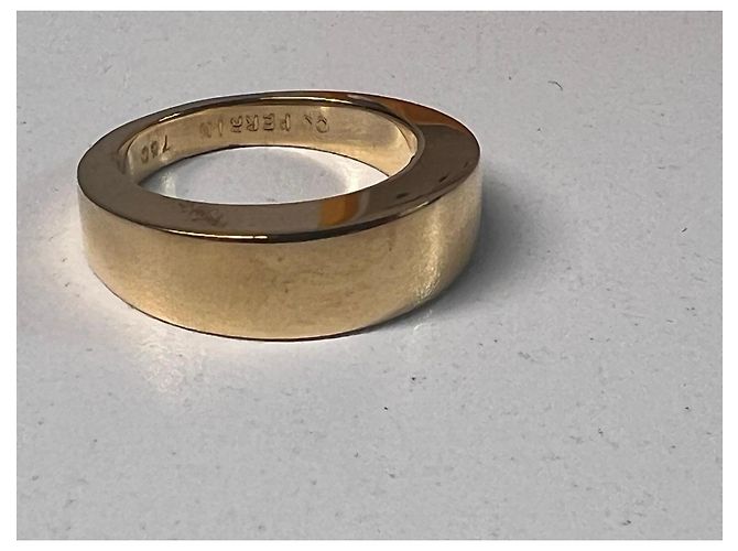 Anel O.J. Perrin em Ouro Amarelo 750 - vista 7