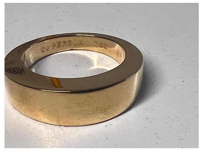 Anel O.J. Perrin em Ouro Amarelo 750 - vista 8