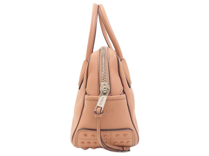 Borsa a mano Mikey Mini Bowler di Tod's Rosa - vista 3