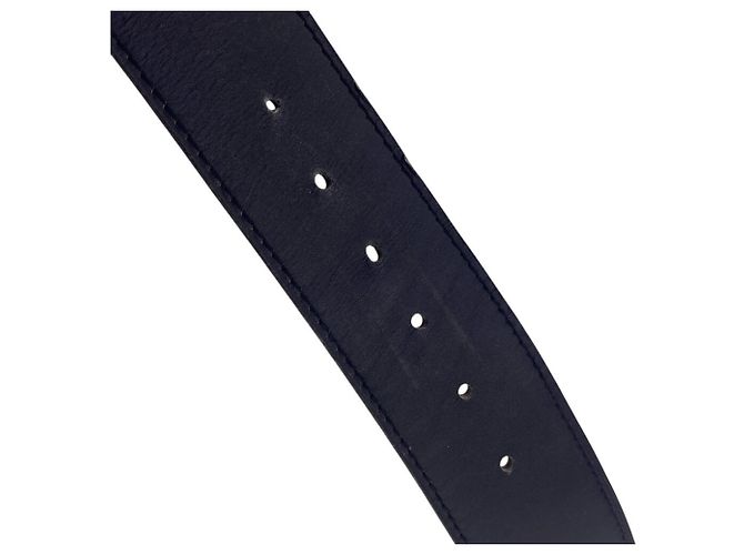 Cintura H Constance Hermès Nera da Uomo Nero - vista 8