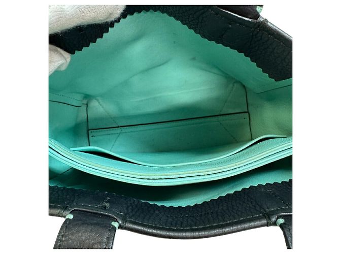 Tiffany & Co Mini Borsa Tote Tiffany Nero - vista 9
