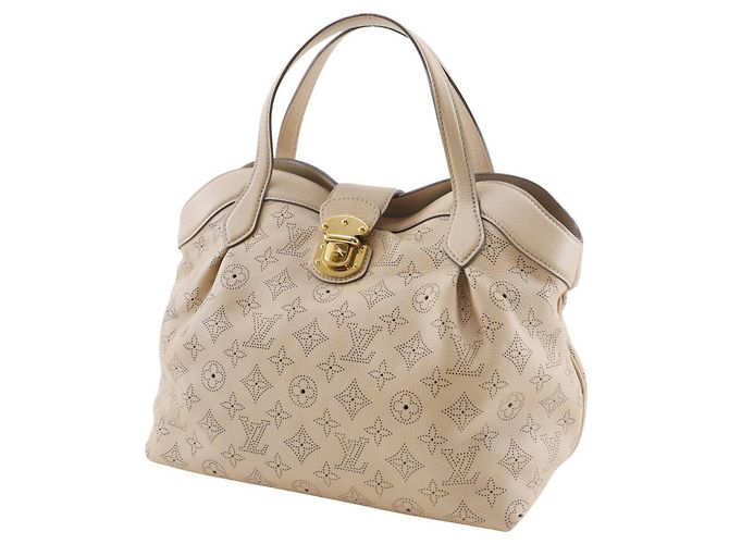 Borsa Louis Vuitton Mahina Shiels PM Beige - vista 2