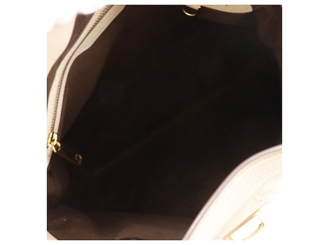 Borsa Louis Vuitton Mahina Shiels PM Beige - vista 6