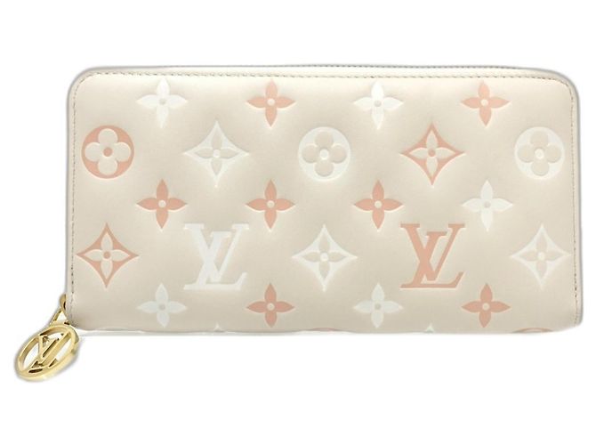 Portafoglio lungo crema Louis Vuitton Crudo - vista 10