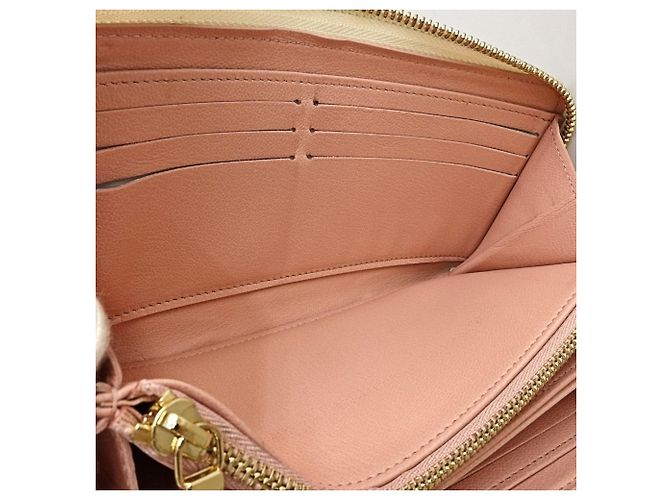 Portafoglio lungo crema Louis Vuitton Crudo - vista 8