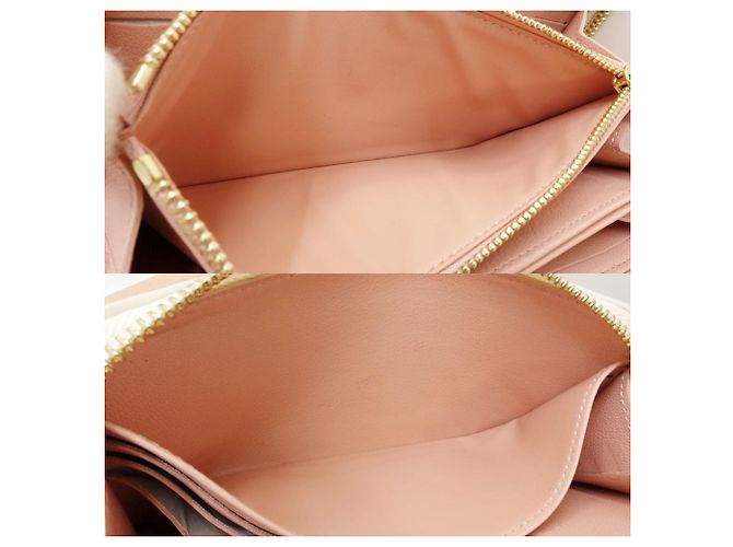 Portafoglio lungo crema Louis Vuitton Crudo - vista 9