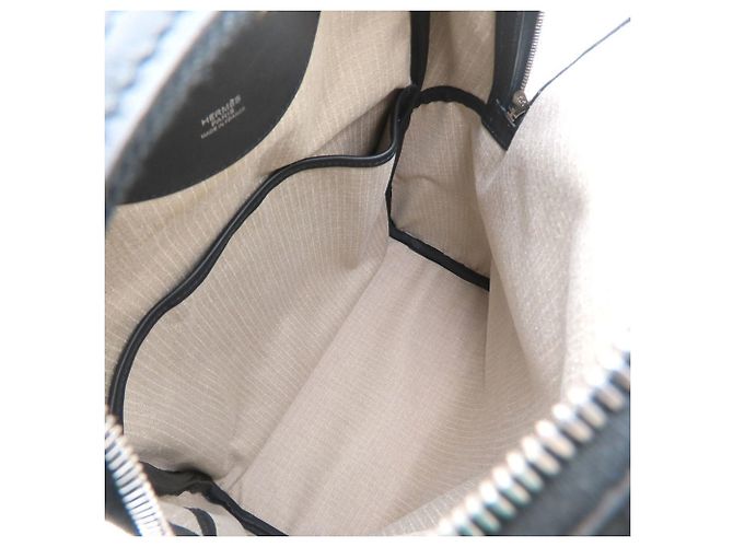Hermès Swift Leder Rucksack Schwarz - Ansicht 8