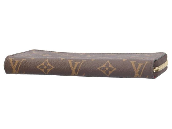 Louis Vuitton Zippy Geldbörse aus braunem Monogramm-Canvas - Ansicht 3