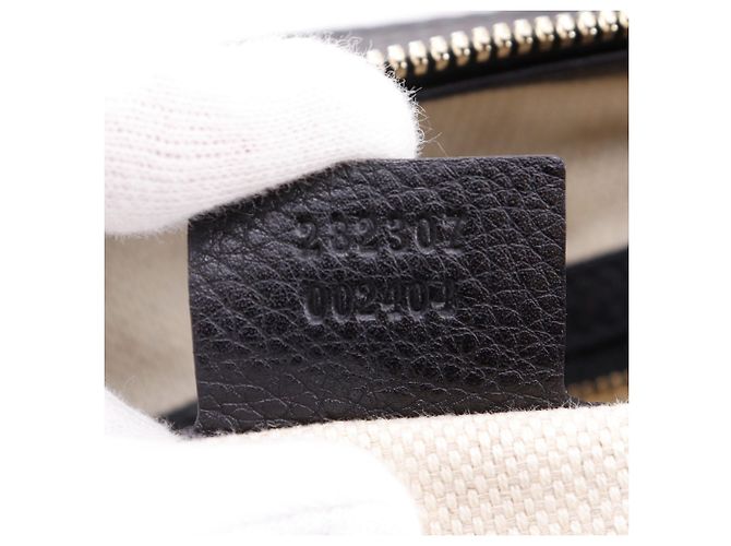 Borsa Gucci Soho in pelle - vista 19