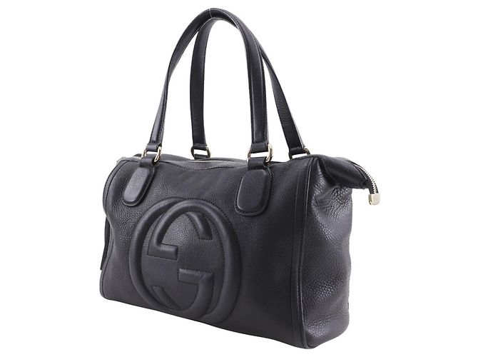 Borsa Gucci Soho in pelle - vista 2