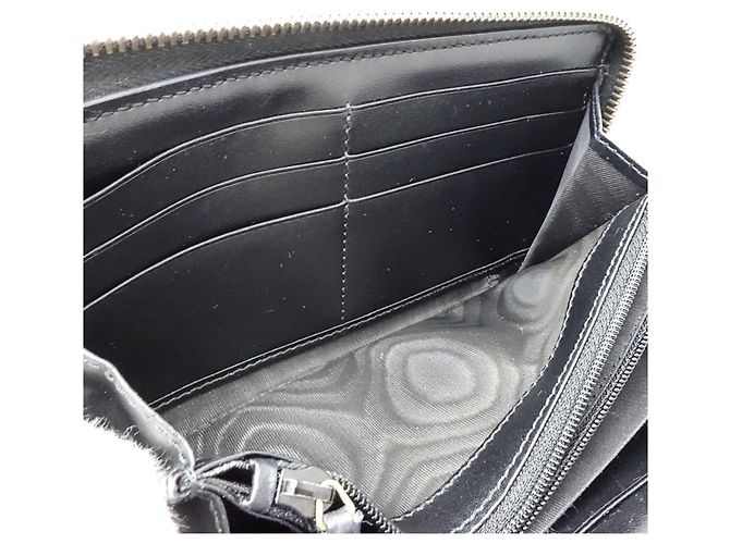 Cartera larga de cuero negro Gucci Marmont - vista 8