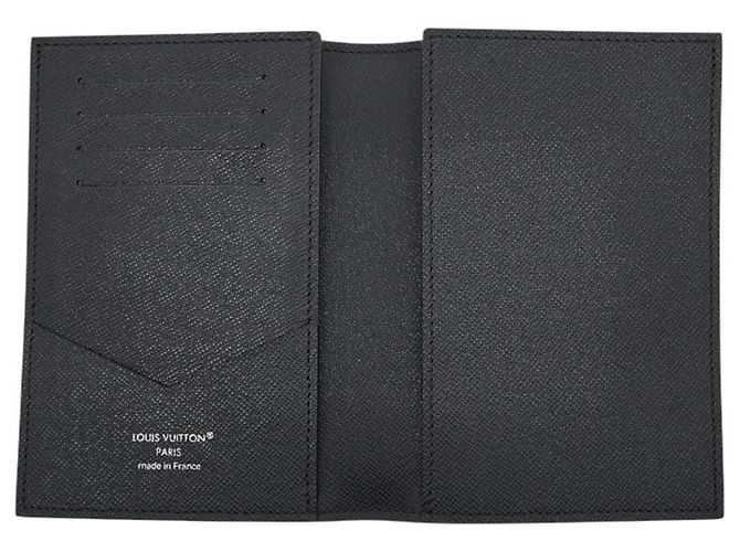 Copri-passaporto Monogram Eclipse Louis Vuitton Nero Monogramma - vista 6