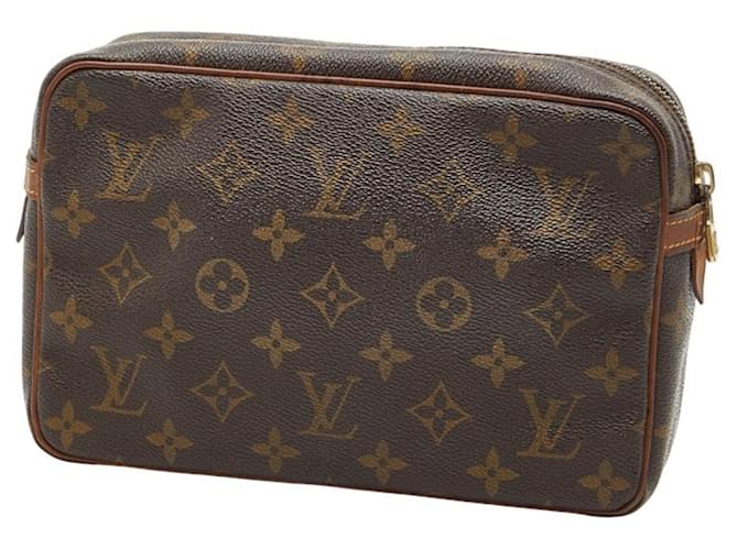 Borsa Second Compiègne 23 Monogram Louis Vuitton Marrone - vista 2