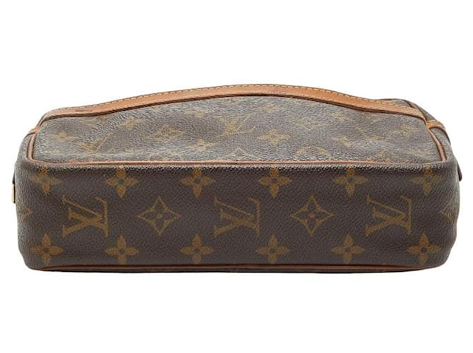 Borsa Second Compiègne 23 Monogram Louis Vuitton Marrone - vista 3