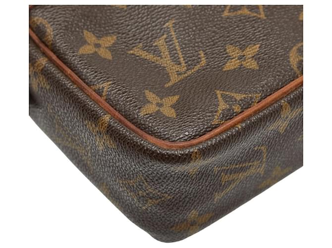 Borsa Second Compiègne 23 Monogram Louis Vuitton Marrone - vista 4