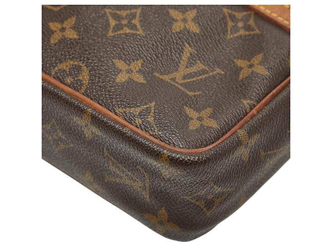 Borsa Second Compiègne 23 Monogram Louis Vuitton Marrone - vista 5