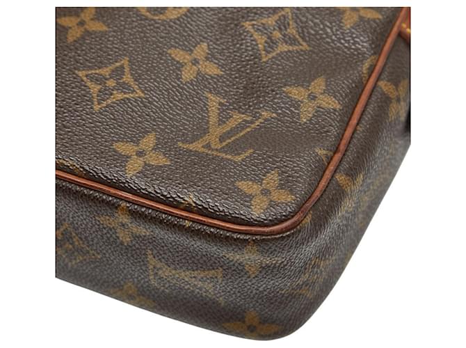 Borsa Second Compiègne 23 Monogram Louis Vuitton Marrone - vista 6