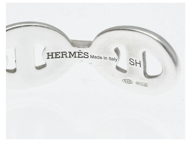 Hermès Pulsera Chaine D'Ancre de Plata 925 Hermes - vista 9