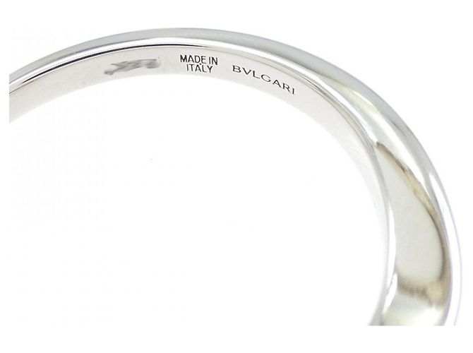 Bulgari Anello nuziale in platino Bvlgari - vista 4