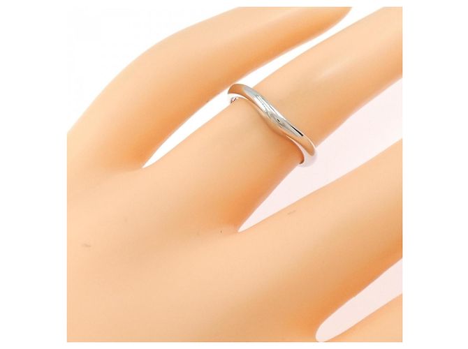 Bulgari Anello nuziale in platino Bvlgari - vista 5