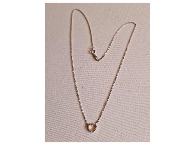Tiffany & Co Metro Cuore in oro bianco 750/000 e diamanti Argento - vista 2