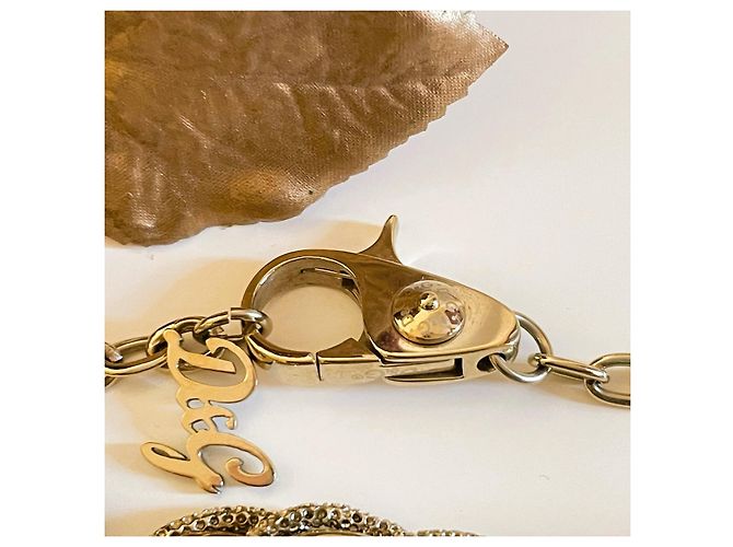 Dolce & Gabbana Meravigliosa collana DOLCE&GABBANA dorata catena doppia D'oro - vista 4