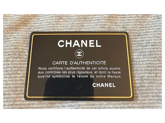 Borsa Chanel Medaillon Tote in pelle caviar nera Nero - vista 8