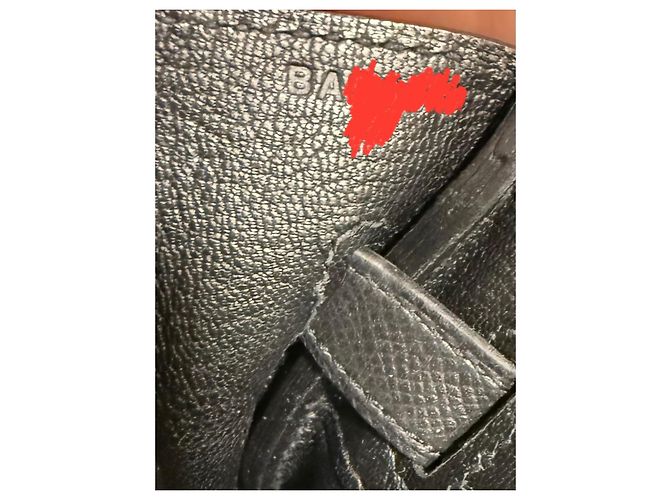 Hermès Birkin 30 Sellier Nero Epsom Palladium - vista 19