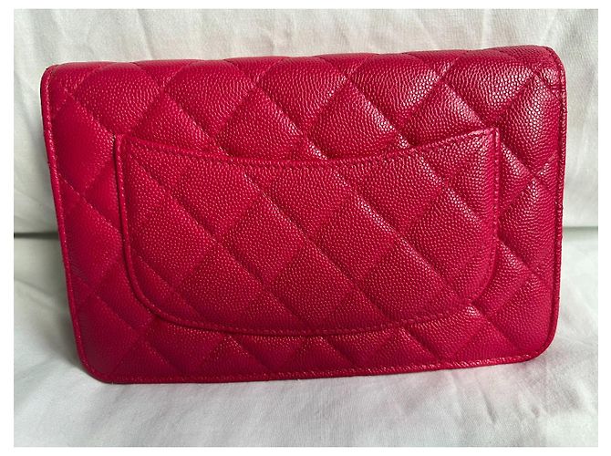 Portafoglio on-chain Classico Senza Tempo CHANEL Fuschia - vista 5